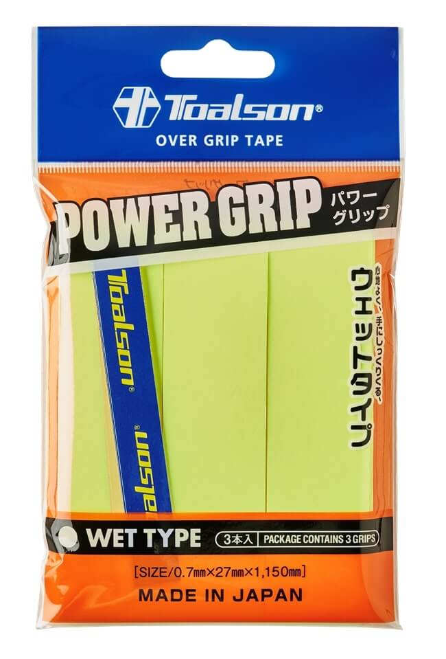 Toalson Power Grip Gul 3-pack